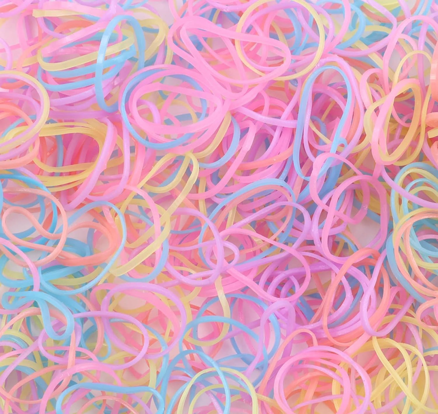 500pcs Mini hair elastic bands