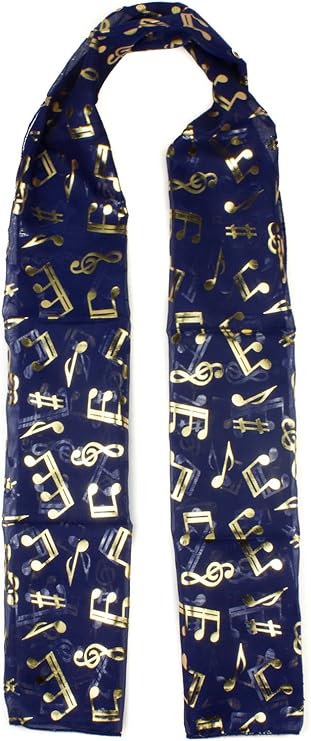 musical notes Lightweight scarf
