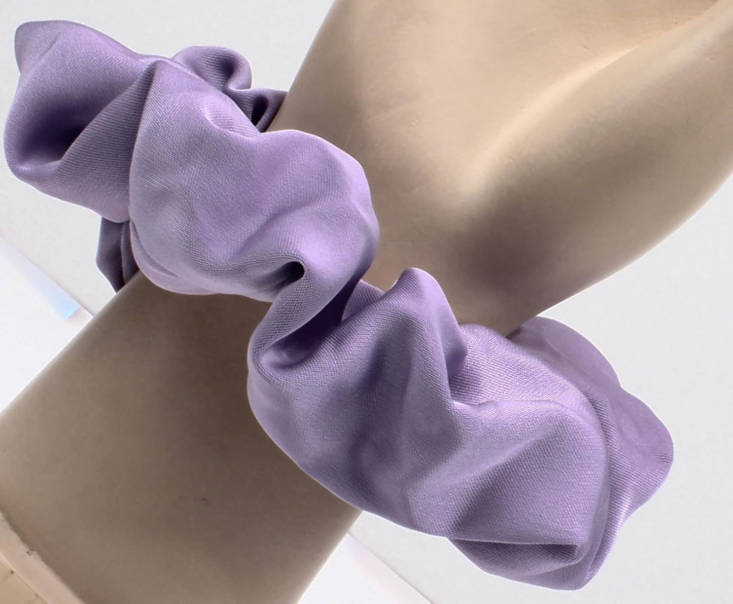 Large luxurious satin hair tie