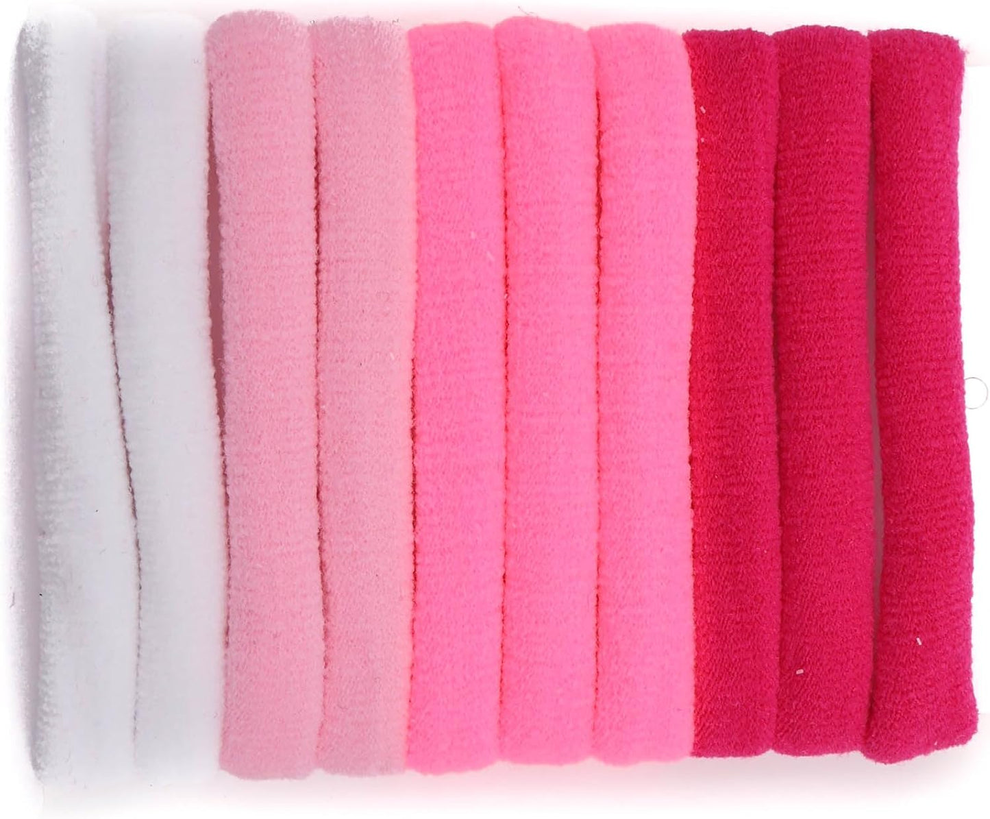 Set of 10pcs plain jersey large elastic