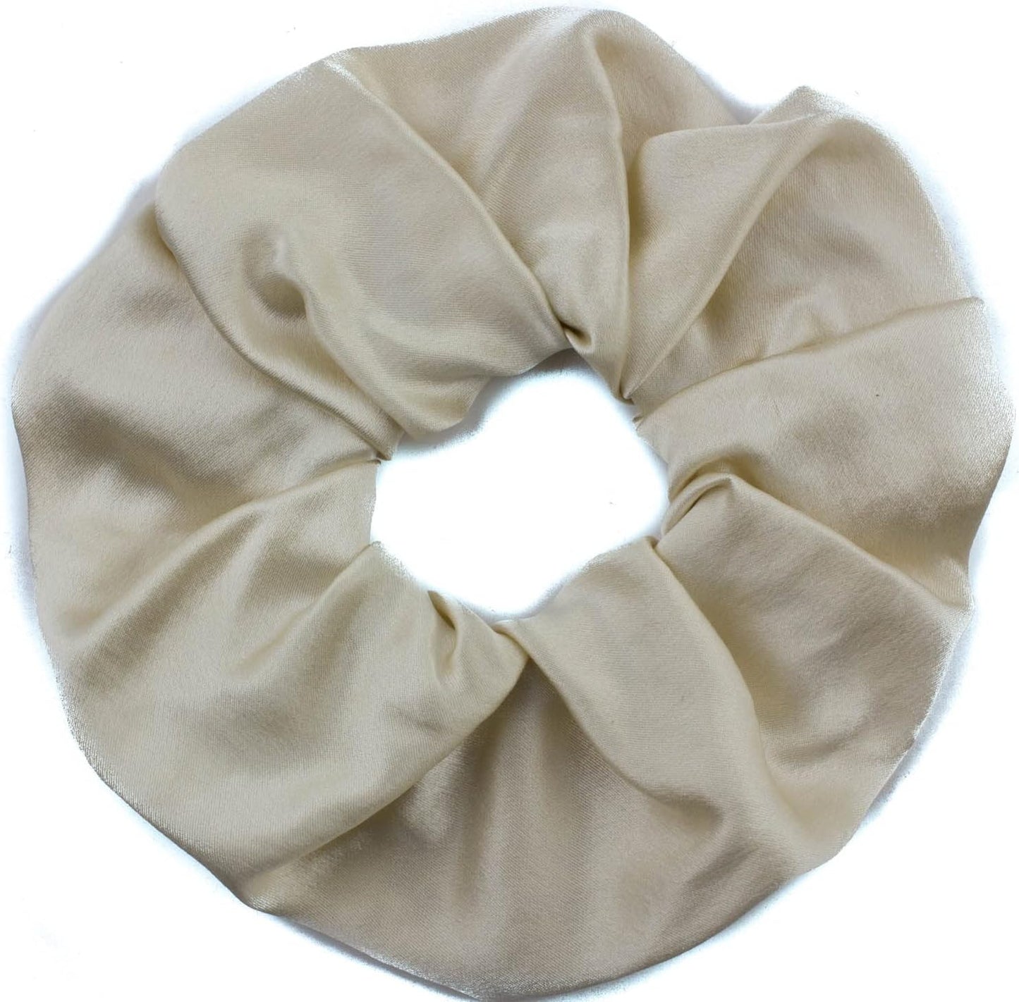 Large pure silk scrunchies