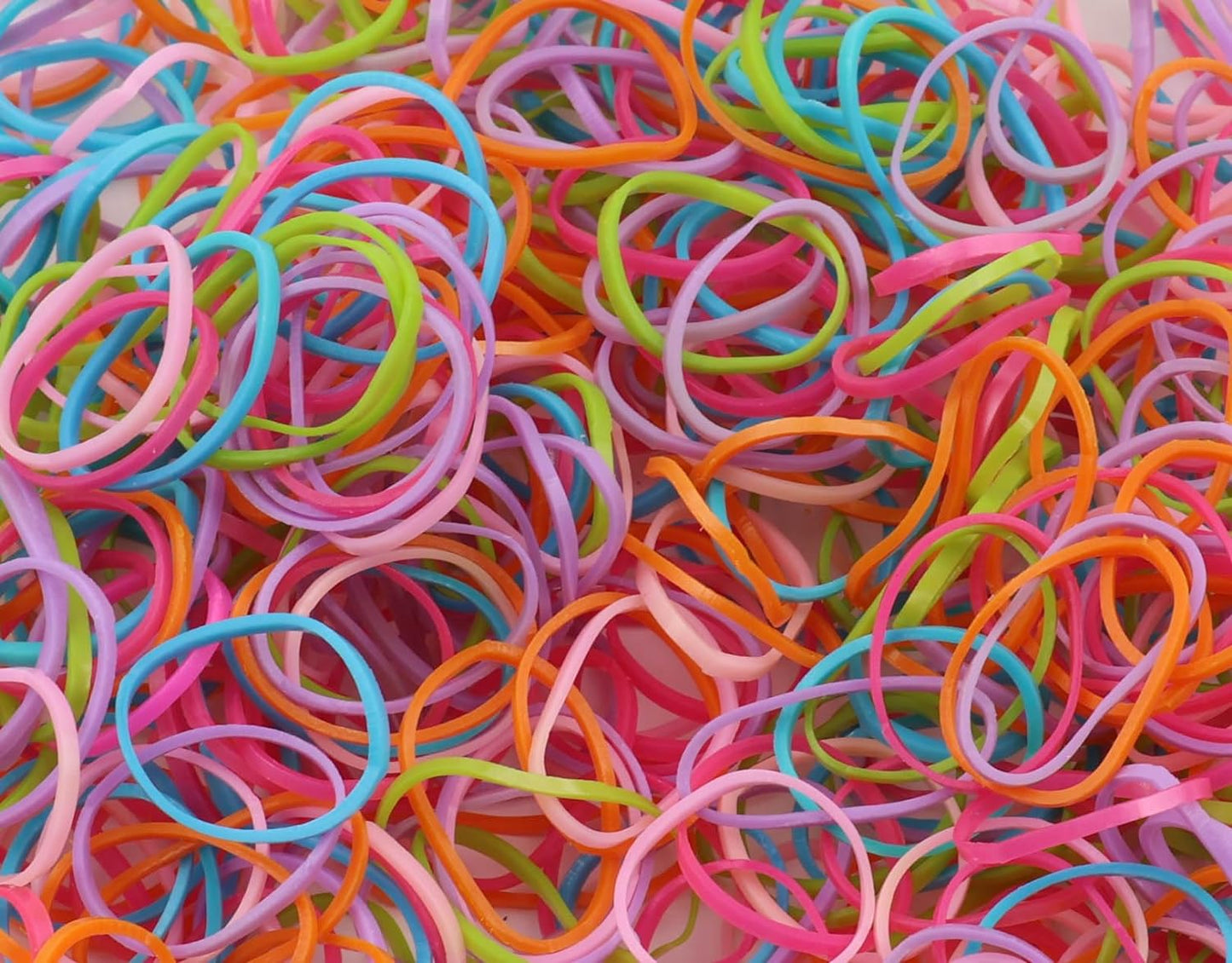 500pcs Mini hair elastic bands