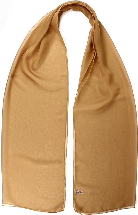 Classy plain chiffon scarf