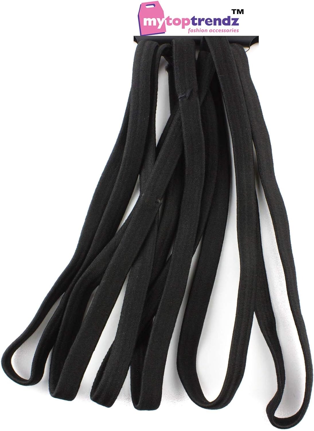 Pack of 6 unisex elastic bands 10mm (1cm)