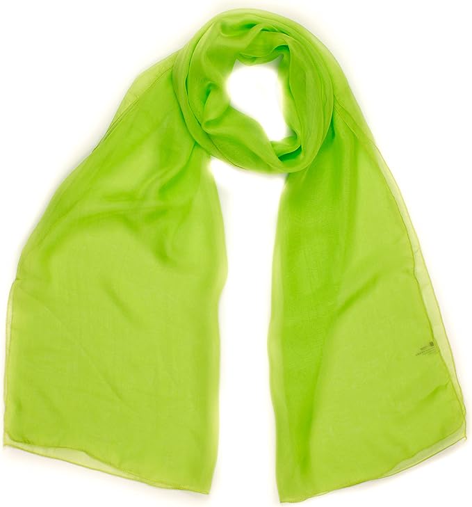 Classy plain chiffon scarf