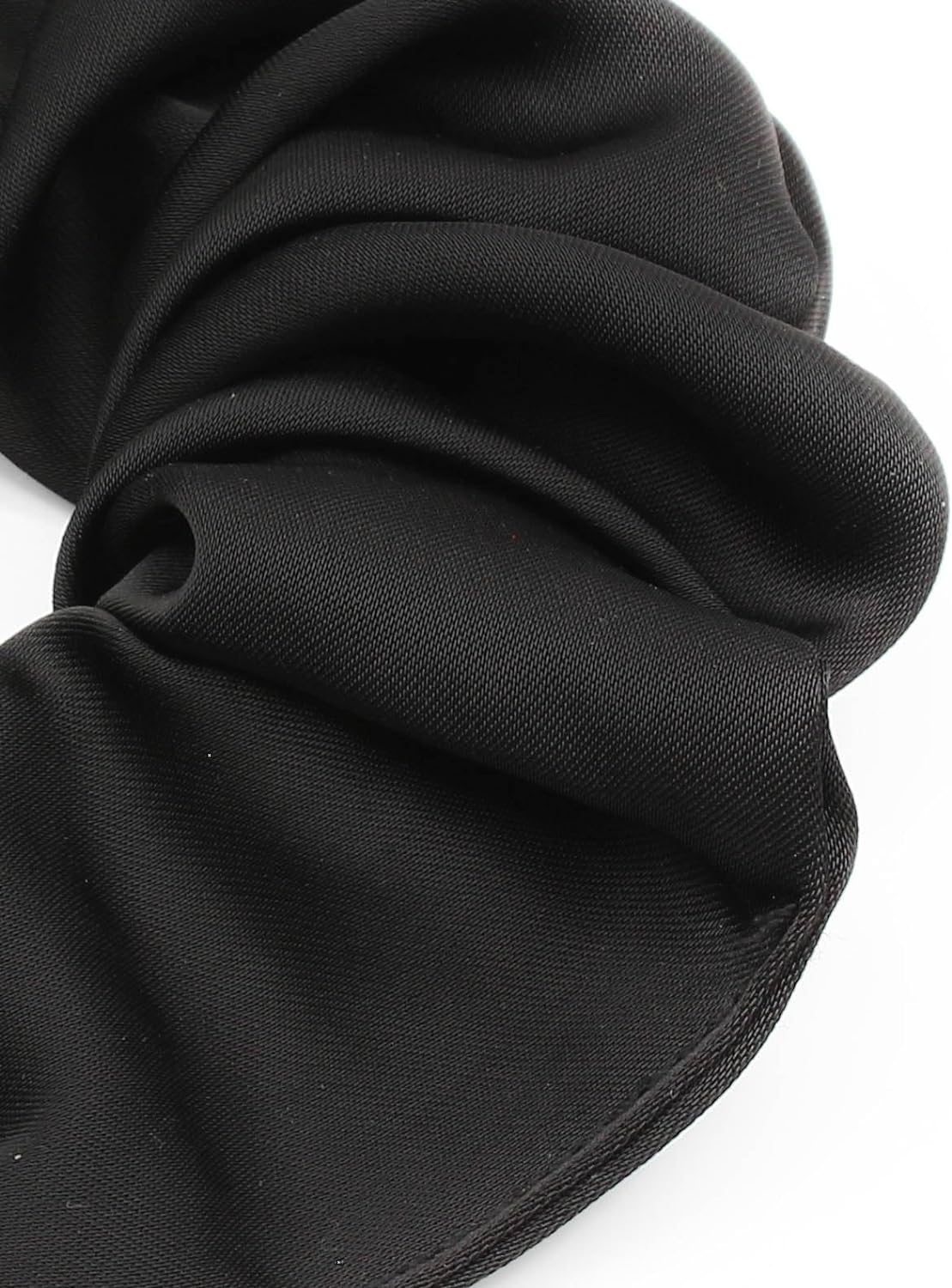 Large luxurious satin hair tie
