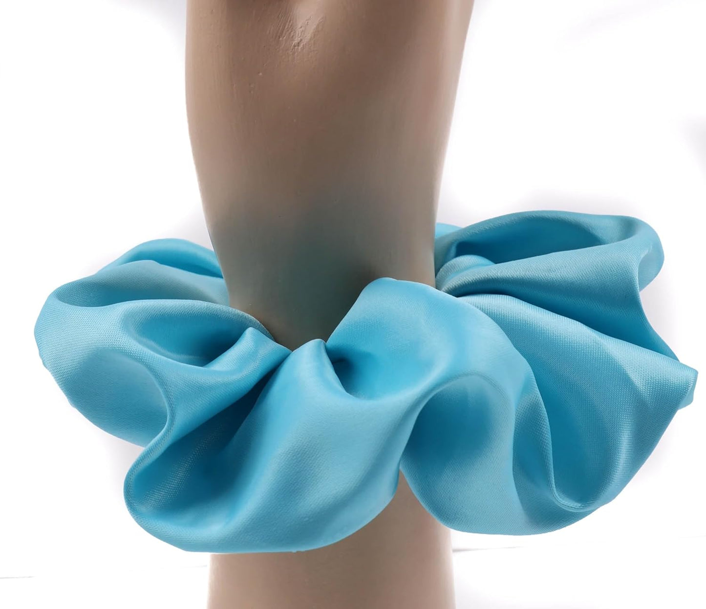 Large luxurious satin hair tie