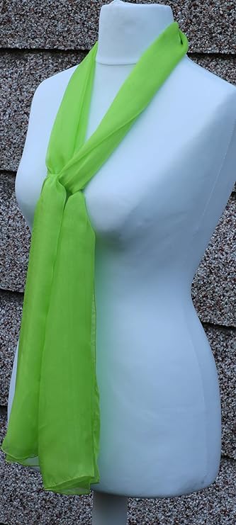 Classy plain chiffon scarf