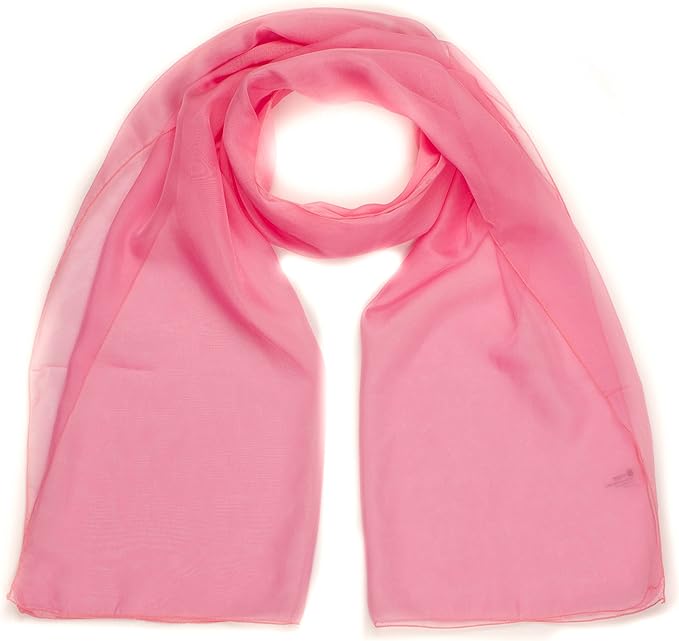 Classy plain chiffon scarf