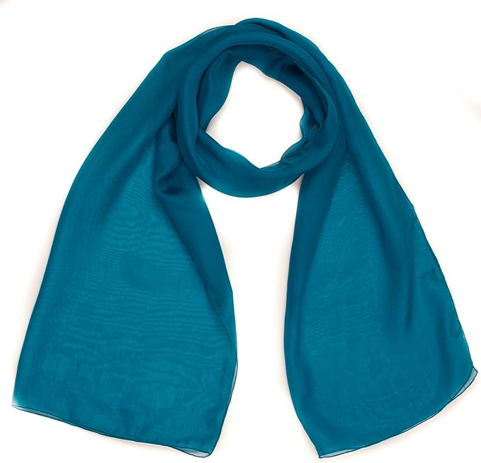 Classy plain chiffon scarf