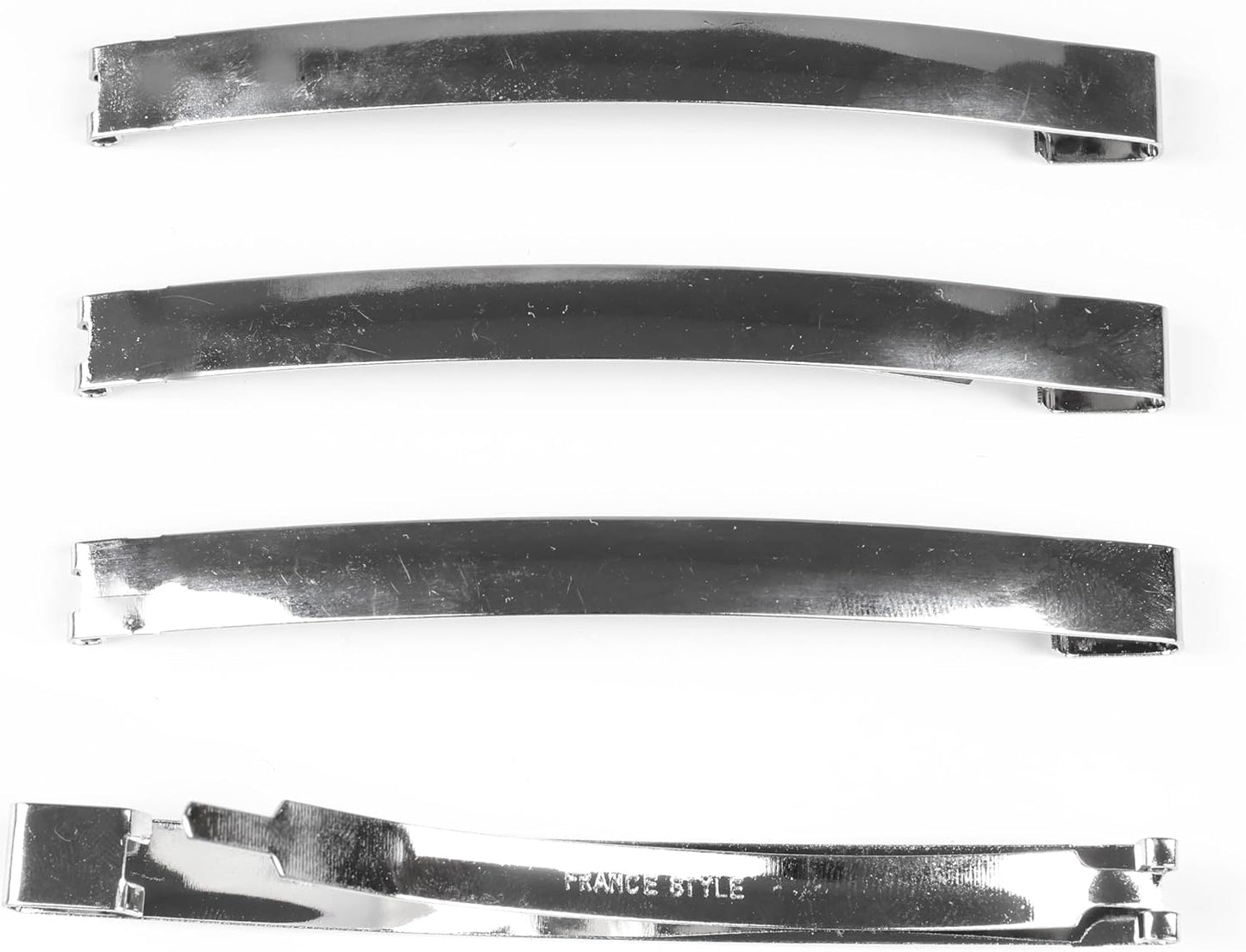 4pcs Single Bar Barrettes