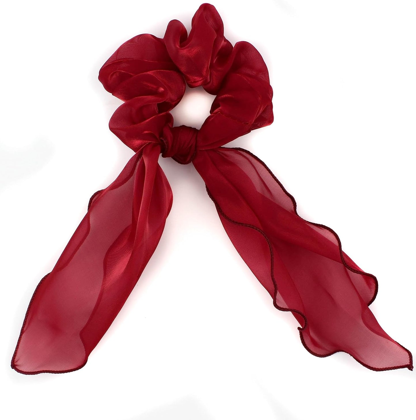 Chiffon Organza tail scrunchies