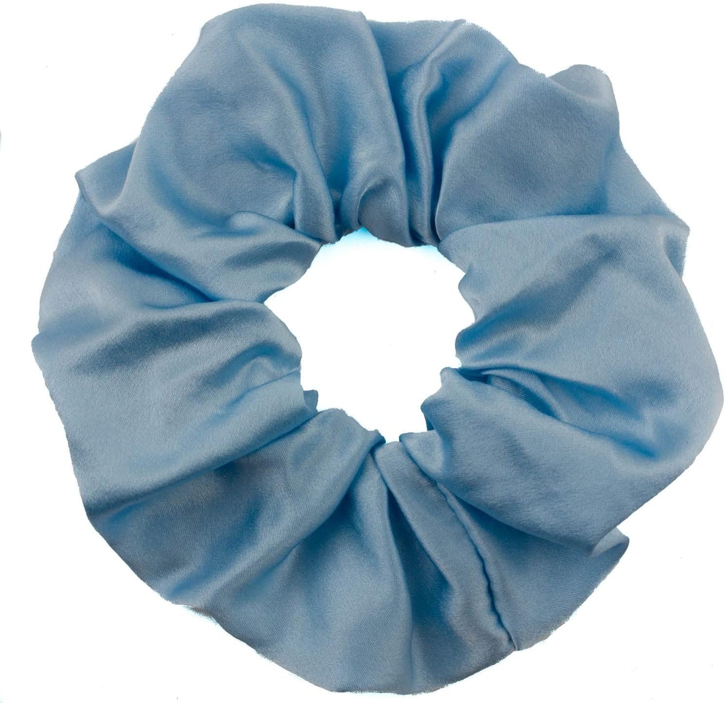 Large pure silk scrunchies