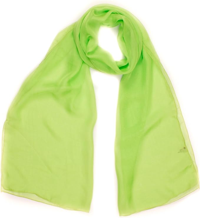 Classy plain chiffon scarf