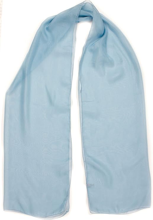 Classy plain chiffon scarf