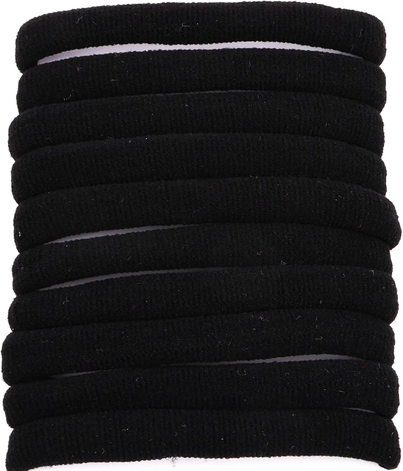 Set of 10pcs plain jersey large elastic