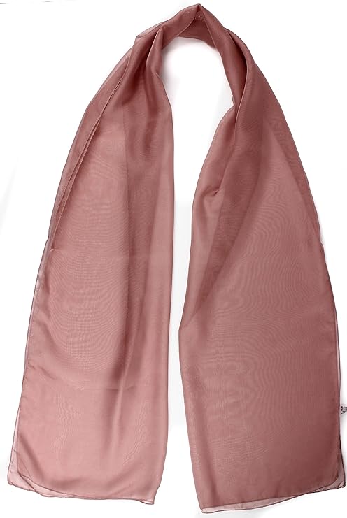 Classy plain chiffon scarf