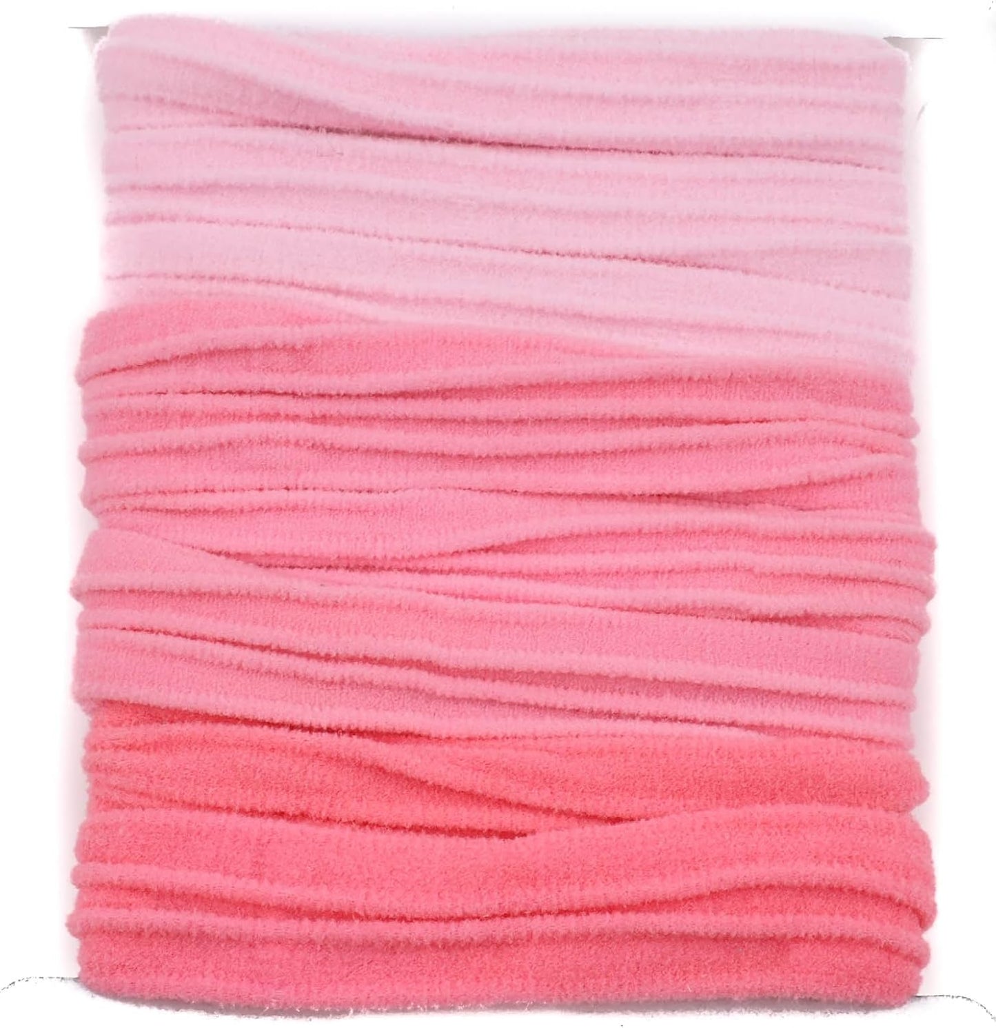 8pcs ribbed ponytail bands