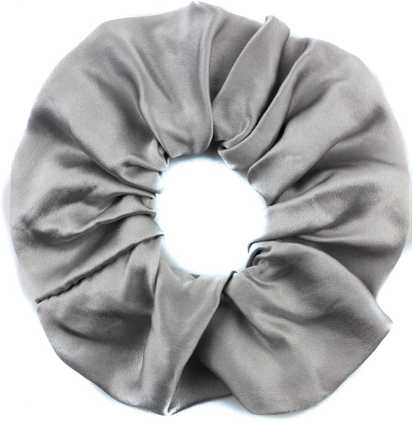 Large pure silk scrunchies