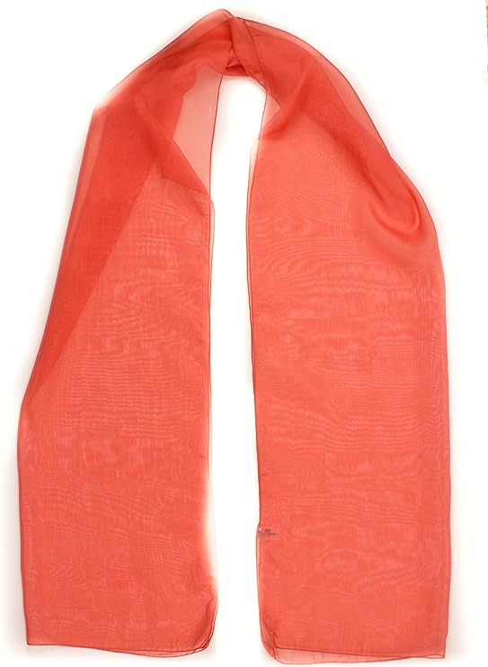 Classy plain chiffon scarf