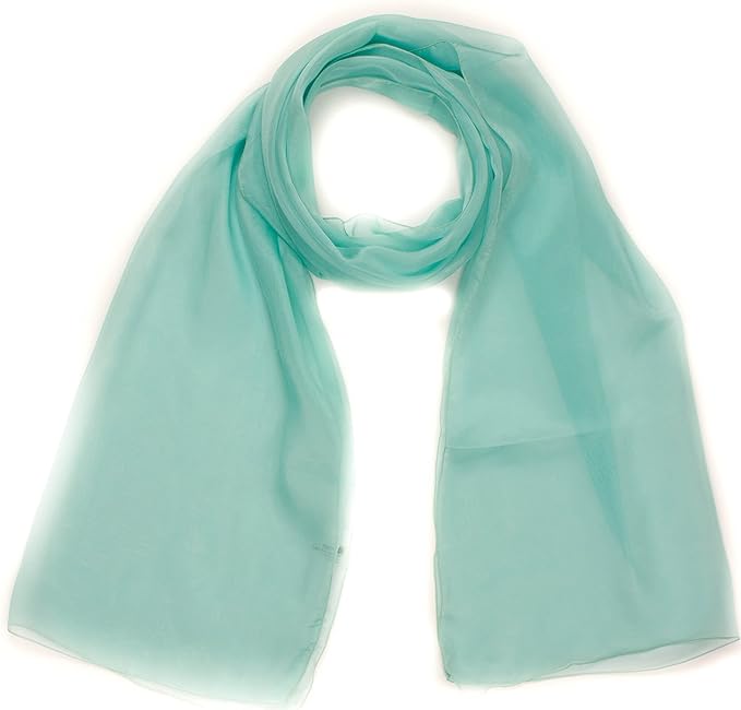 Classy plain chiffon scarf
