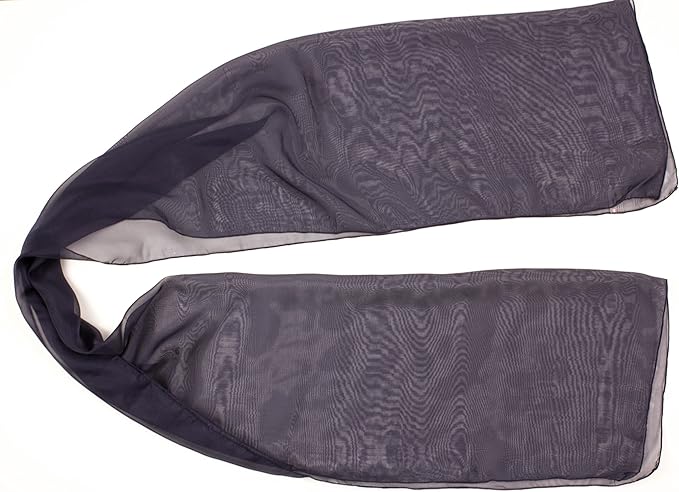 Classy plain chiffon scarf