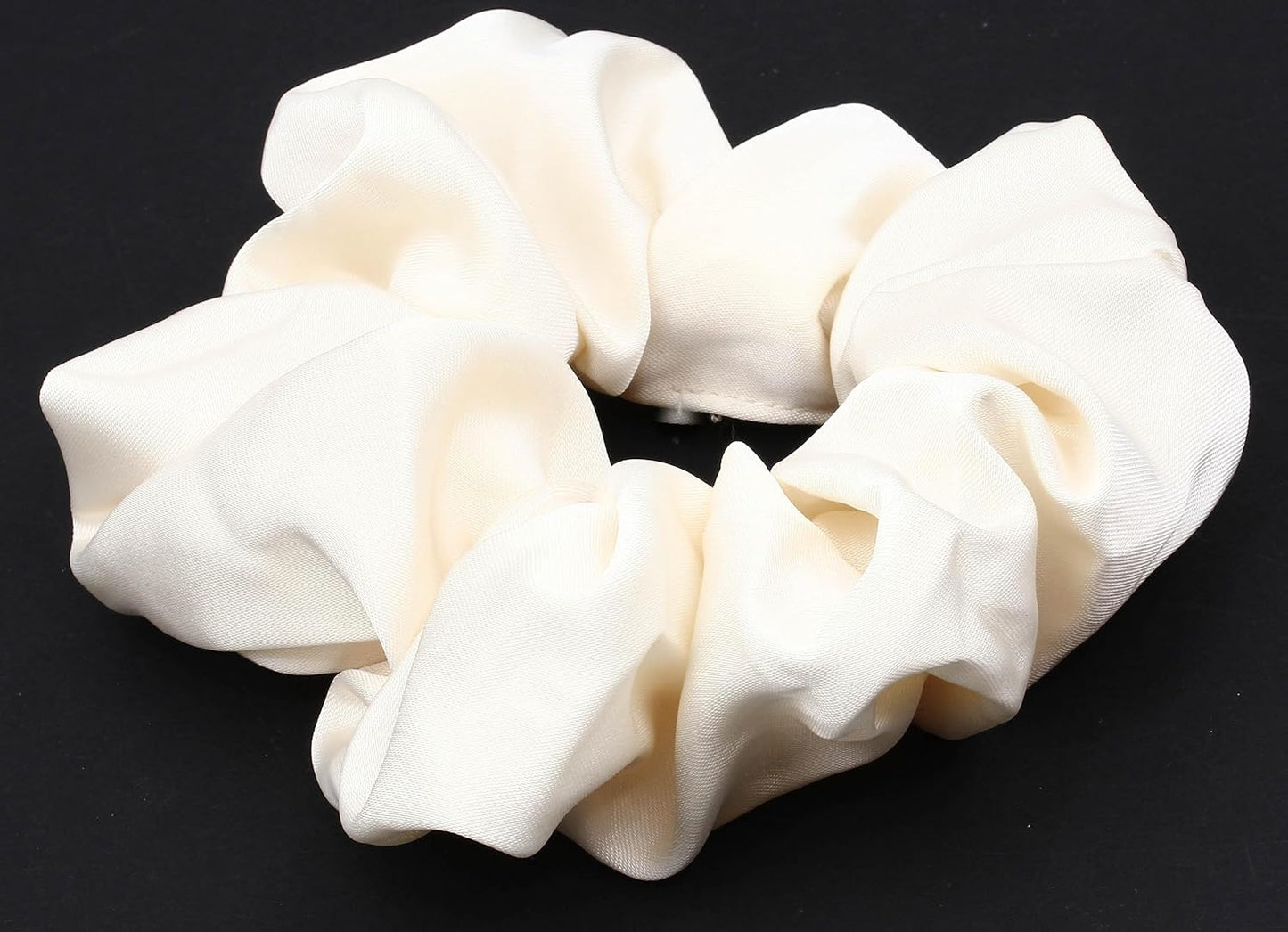Large luxurious satin hair tie