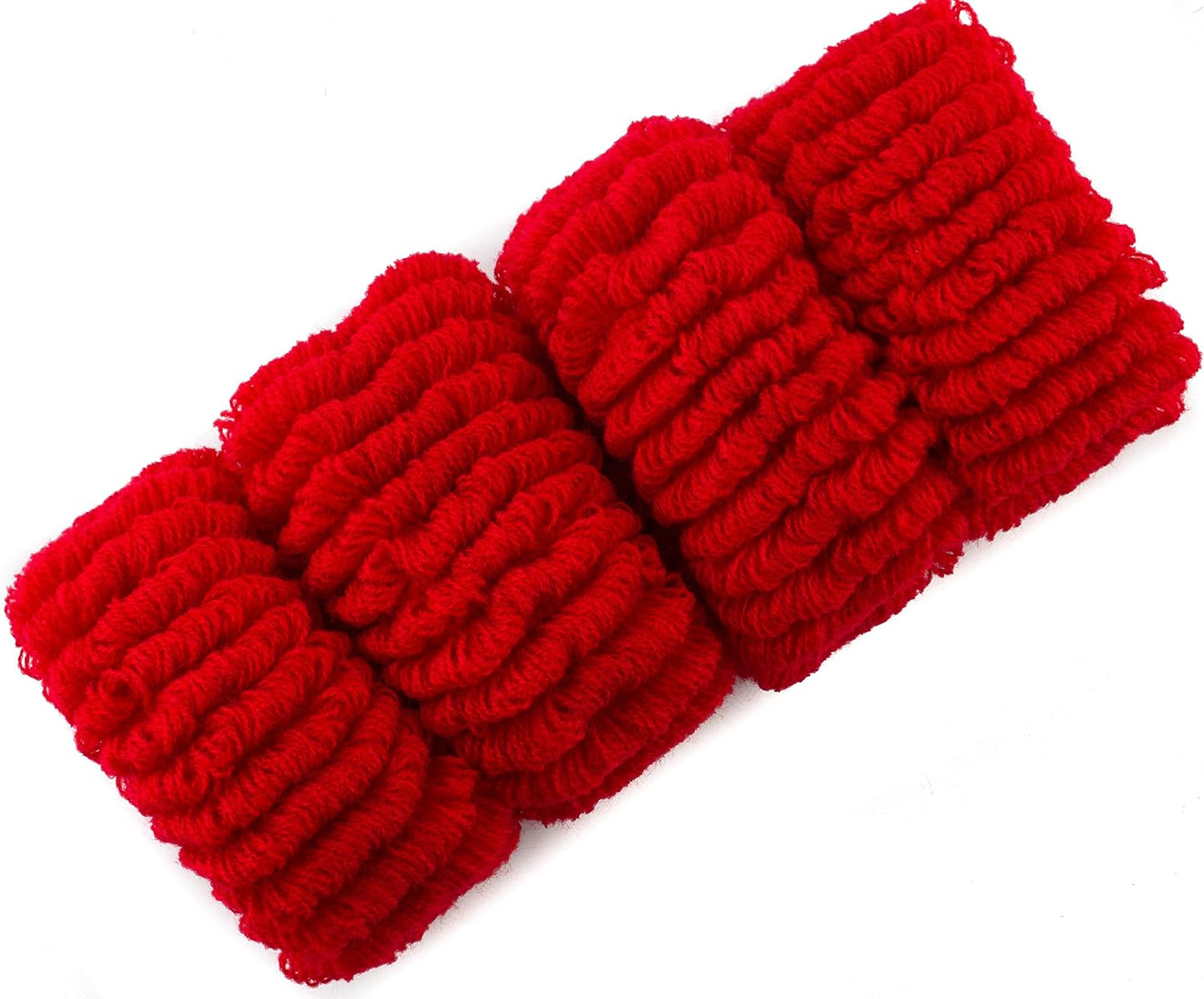 12pcs stretchy donut scrunchies