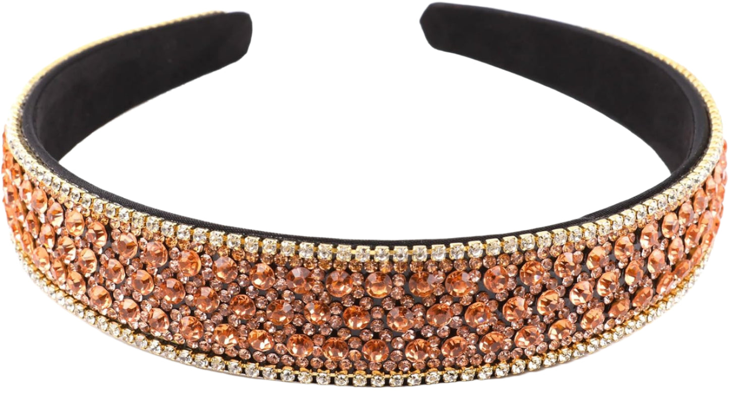 Crystal embellished sparky headband
