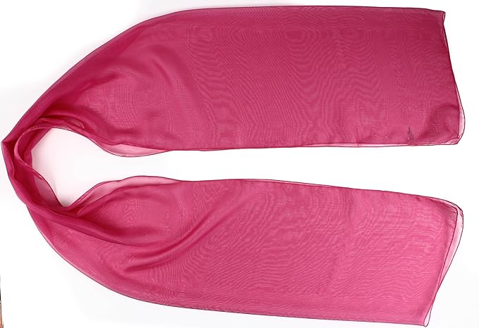Classy plain chiffon scarf