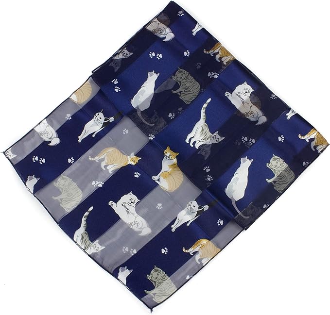 Cat printed scarves