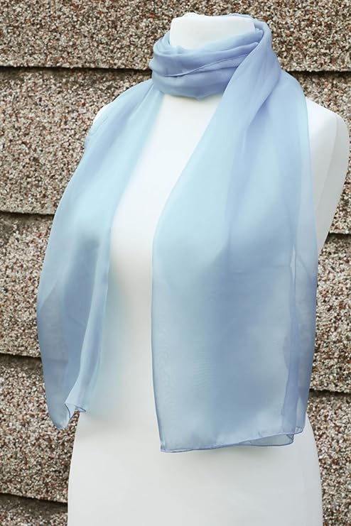 Classy plain chiffon scarf