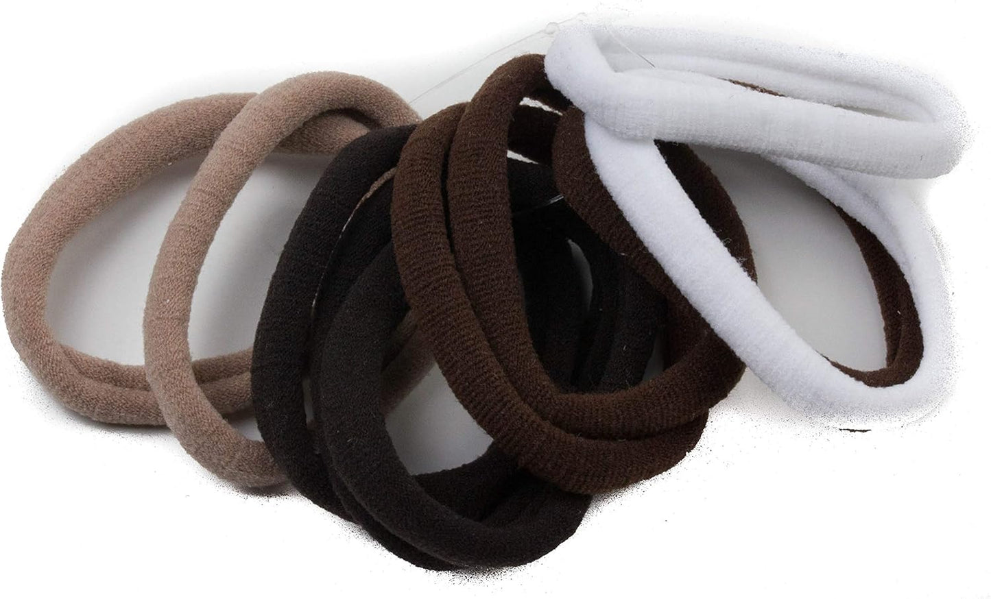 Set of 10pcs plain jersey large elastic