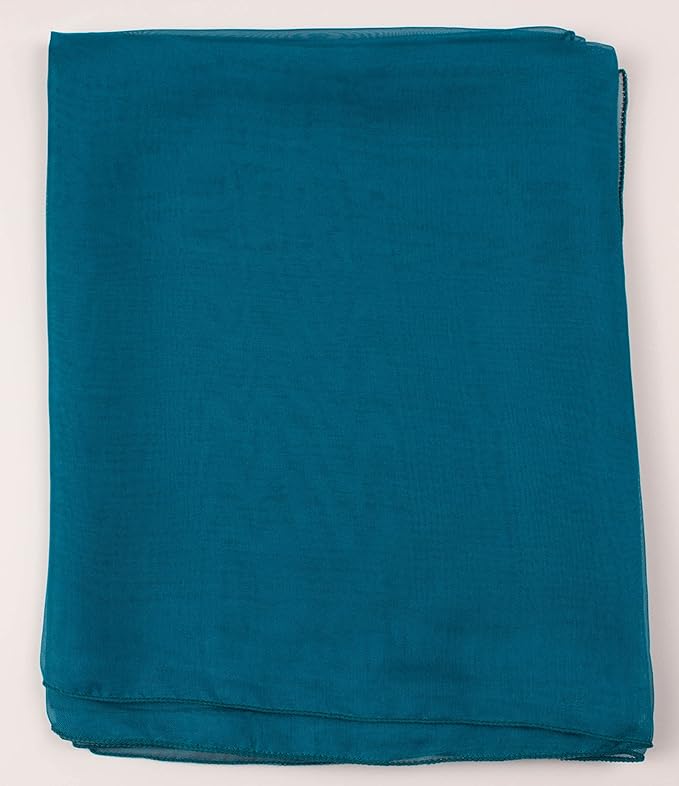 Classy plain chiffon scarf