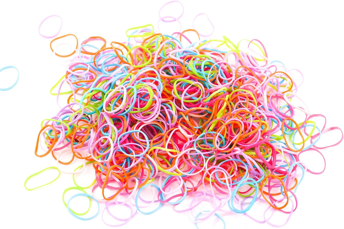 500pcs Mini hair elastic bands