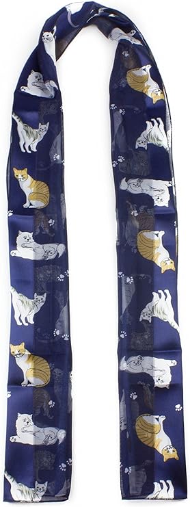 Cat printed scarves