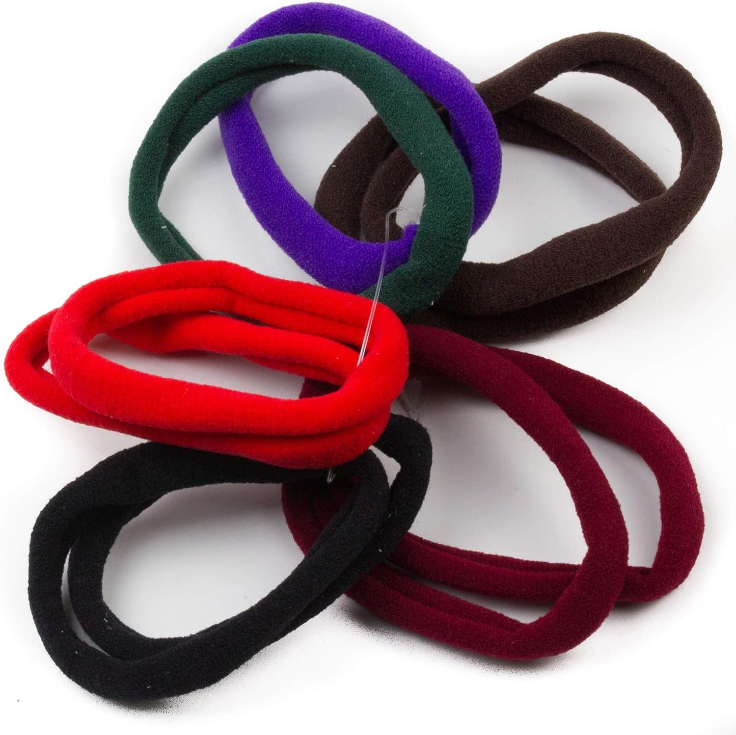 Set of 10pcs plain jersey large elastic