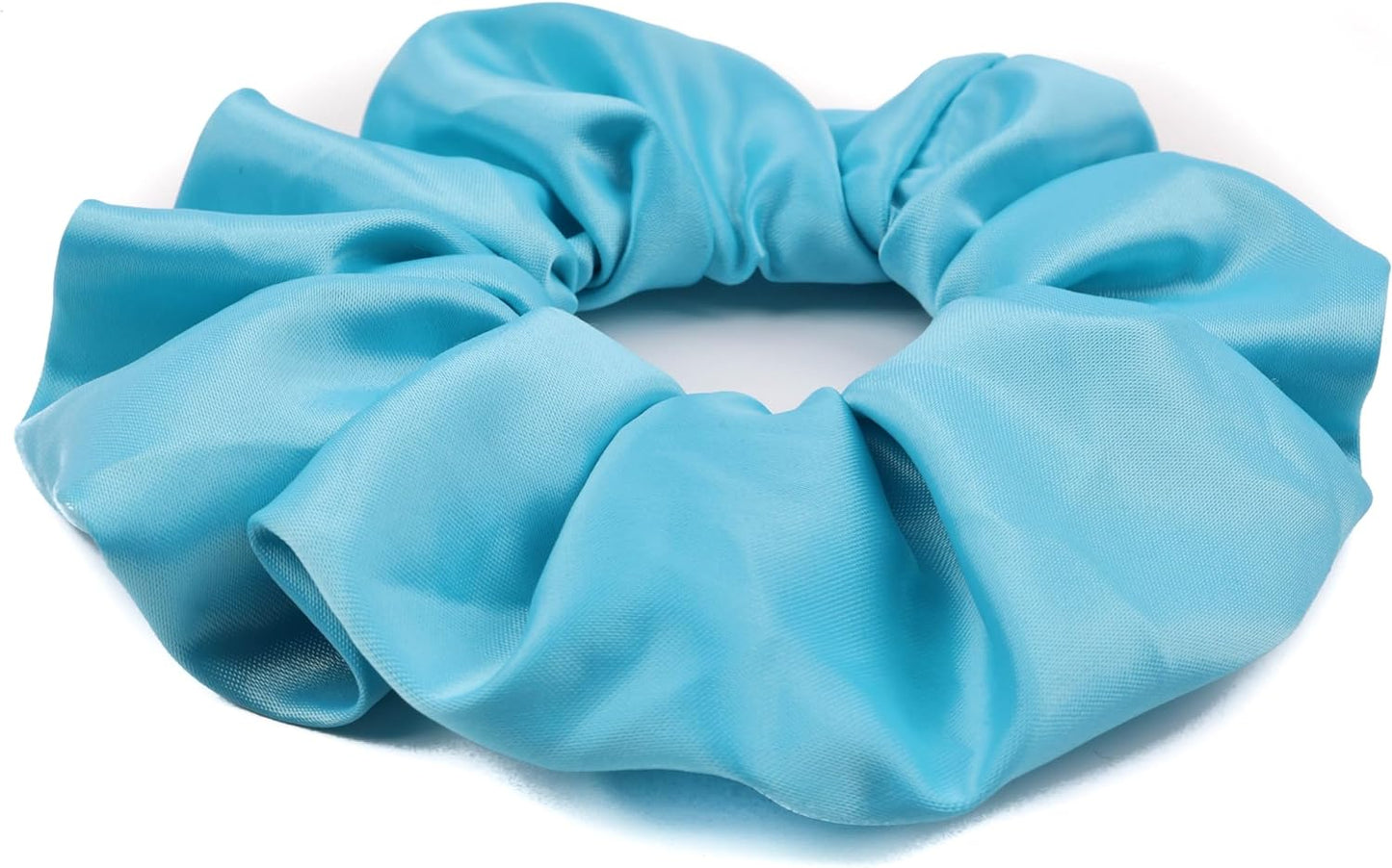 Large luxurious satin hair tie
