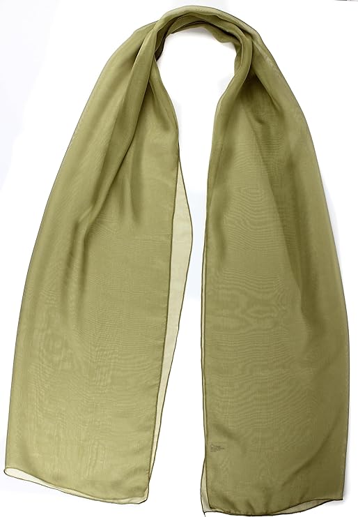 Classy plain chiffon scarf