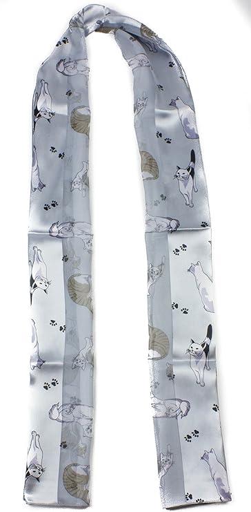 Cat printed scarves