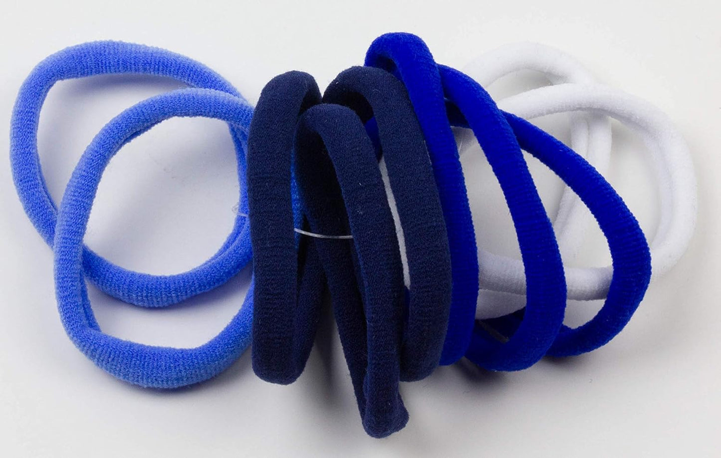 Set of 10pcs plain jersey large elastic
