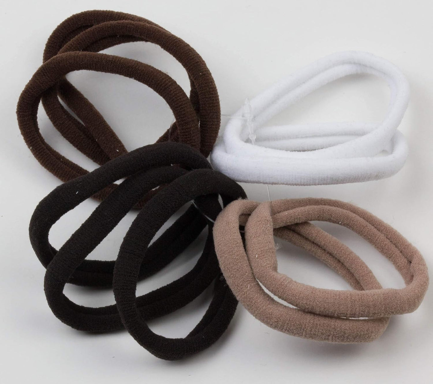 Set of 10pcs plain jersey large elastic