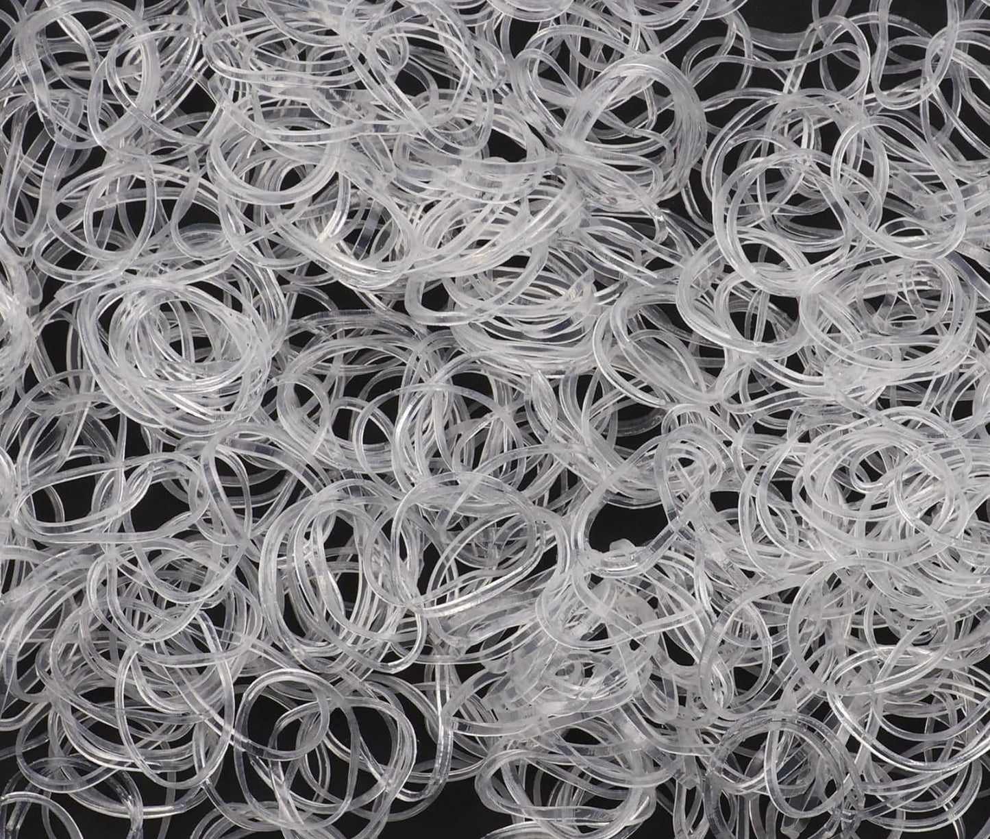 500pcs Mini hair elastic bands