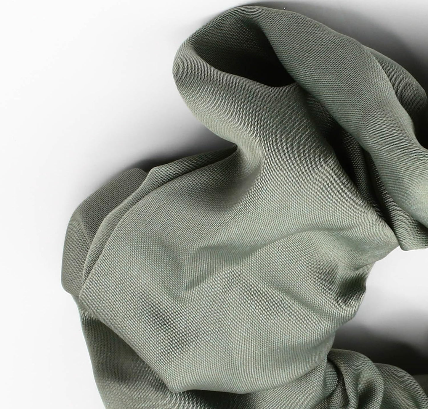Large luxurious satin hair tie