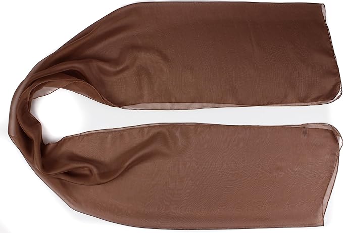Classy plain chiffon scarf