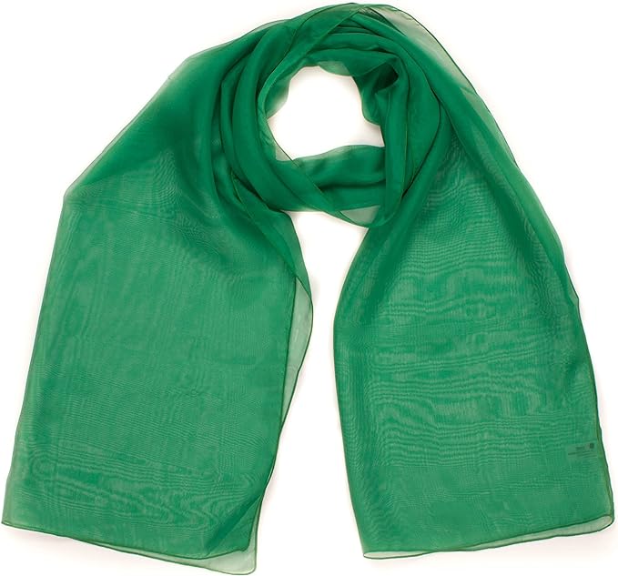 Classy plain chiffon scarf