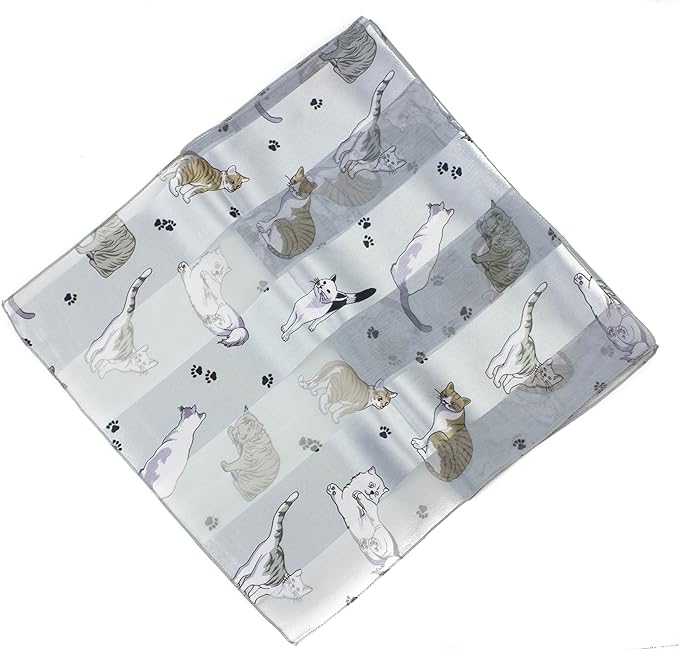 Cat printed scarves