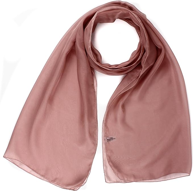 Classy plain chiffon scarf