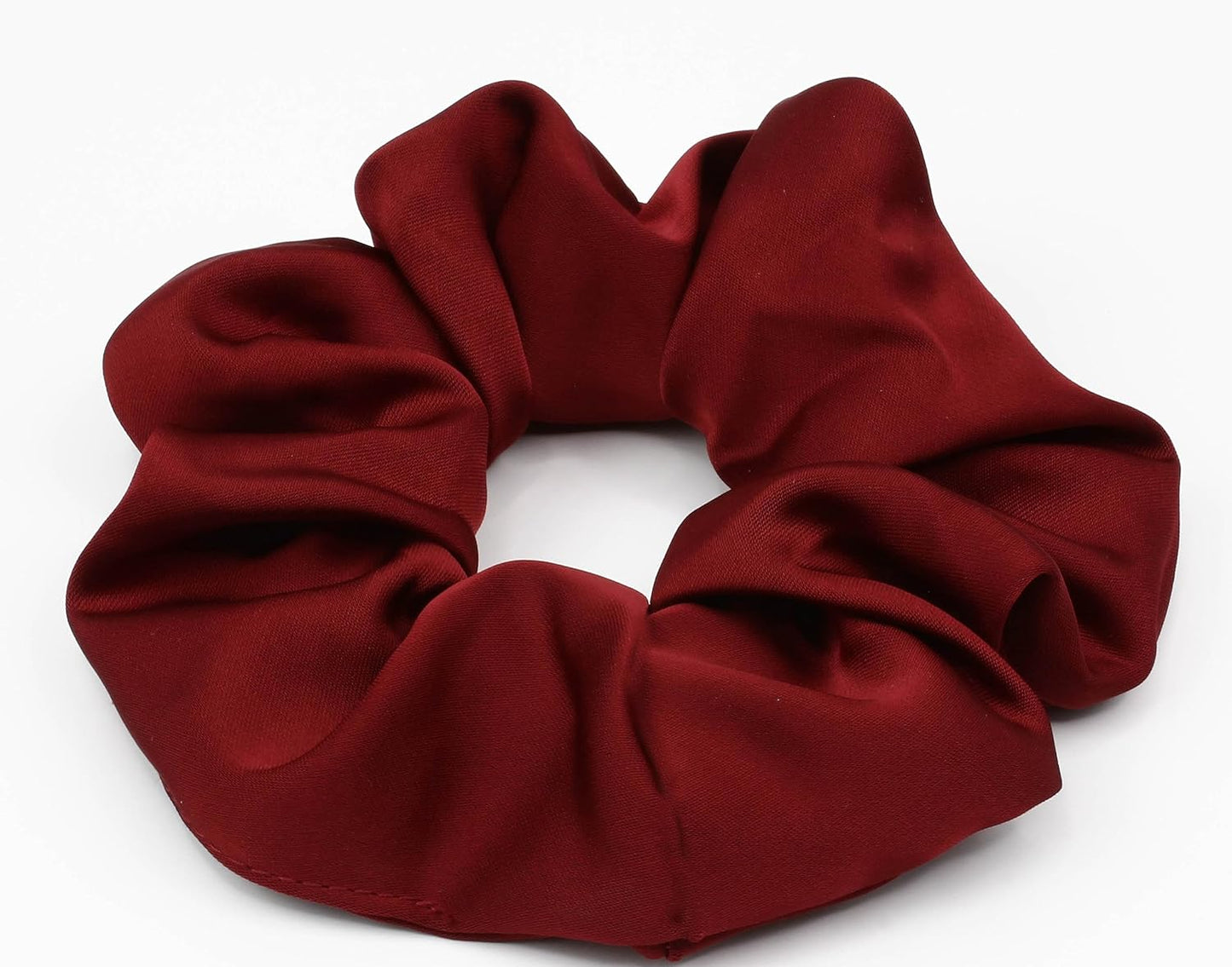 Large luxurious satin hair tie