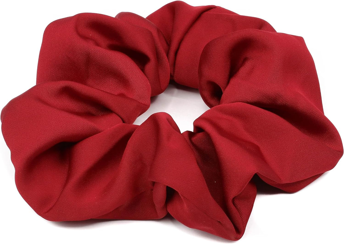 Large luxurious satin hair tie